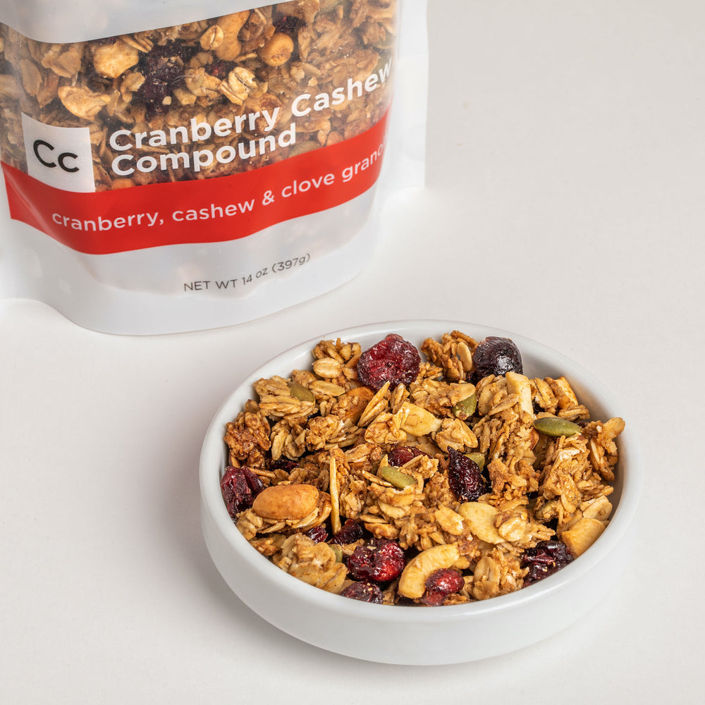 
                  
                    Cranberry Cashew Compound
                  
                