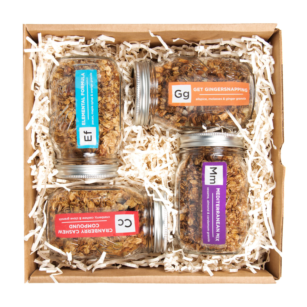 Mason Jar Granola Gift Box