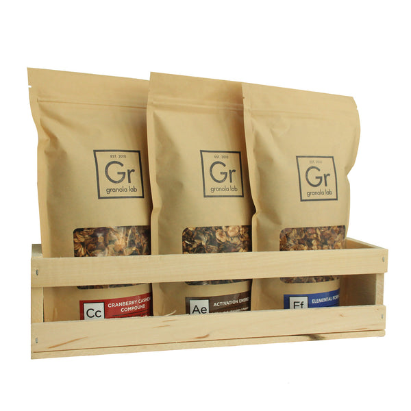 Granola Lab Variety Crate (3 pack) - $24 (regular price: $30)